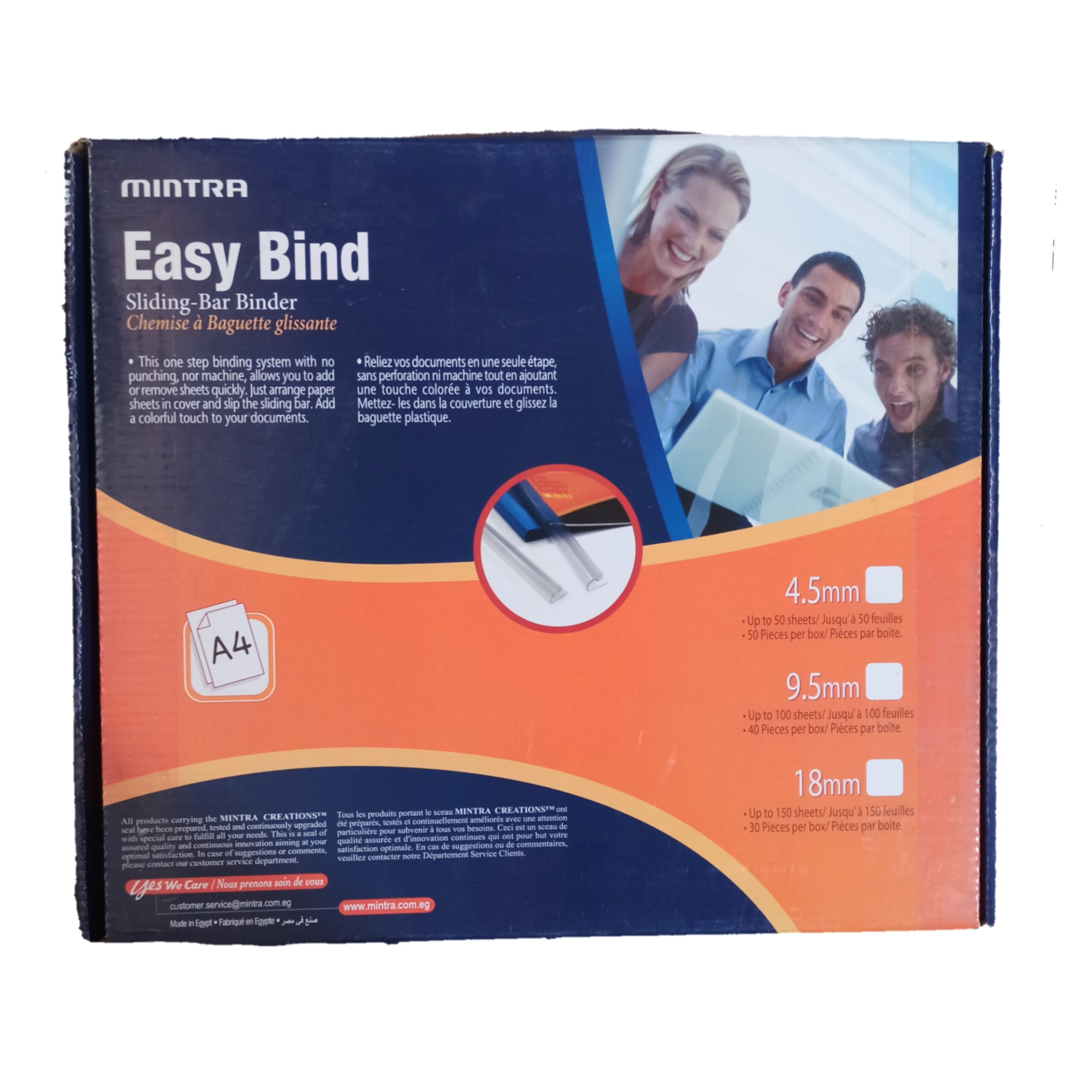 Easy bind file ( Mintra )( 4.5 – 9 M ) box - Creative supplier