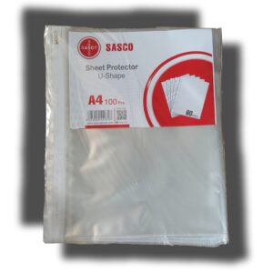 File ( U ) shape ( Sasco ) A4 100 micron ( 100 in pack )