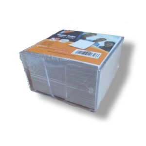 Memo holder with white paper